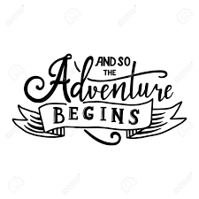 Check spelling or type a new query. And So The Adventure Begins Hand Drawn Vector Phrase Isolated O Royalty Free Cliparts Vectors And Stock Illustration Image 92219354