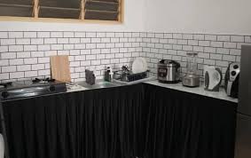 76 x 122 x 45 cm). Mula Mula Hanya Ada Sinki Wanita Ini Diy Meja Banquet Jadi Ala Kabinet Mewah Mykmu Net