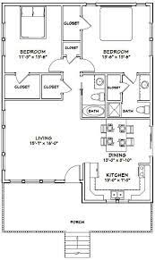 Stainless steel appliances, gas cooking, quartz slab in kitchen, undermount sink, with a generous suite bedroom/5 piece bath. 30x40 House 2 Bedroom 2 Bath 1 136 Sq Ft Pdf Floor Plan Instant Download Model 1a In 2021 Guest House Plans Small House Floor Plans Pole Barn House Plans