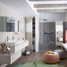 Salle de bain moderne are very popular among interior decor enthusiasts as they allow for an added aesthetic appeal to the overall vibe of a property. Salle De Bain Moderne Avec Douche Italienne Ambiance Fraicheur Mobalpa