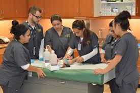 Practicing Their Skills Sjvcmedicalassisting Handson Careertraining Medical Career Training Medical Assistant