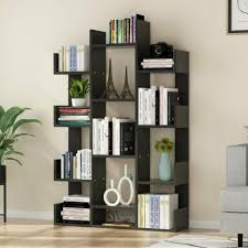 For years i've been dreaming about colour coding my bookshelves. 12 Shelf Bookcase Vintage Tree Bookshelf Display Shelf Storage Organizer 3 Color Ebay