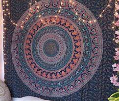 Free shipping free shipping free shipping. Amazon Com Rsg Venture Indian Hippie Gypsy Bohemian Psychedelic Cotton Mandala Wall Hanging Tapestry Multi Color Large Mandala Hippie Tapestry Queen 84x90 Inches Home Kitchen