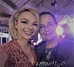 Any idea what this could be ? My daughter called and said the fish gave  birth but there's only one. I'm at work so this is the only photo I have