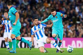 Прогноз і анонс на матч чемпіонату іспанії; Real Sosedad Barselona 2 2 Goly Messi Edegor Razbor Matcha Chempionat