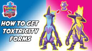 How to Get Each Toxtricity Form! Pokemon Sword and Shield Toxel Evolution  Method - YouTube