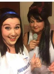 Happy Halloween, y'all. Have fun and stay safe. Joining the  #HalloweenThrowbackChallenge with a photo of me as a Ringmaster and one of  me as @dollyparton. @delshores