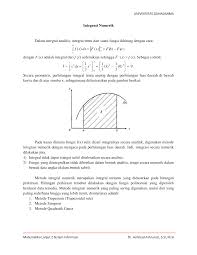 Penjelasan dan contoh tentang metode numerik trapesium. Aohuz1yky1okfm