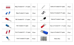 Different kinds of electrical crimps / electrical connectors selection guide types features applications engineering360 : Wire Connector High Quality Crimp Connector Ring Pin Fork Snap Endseal