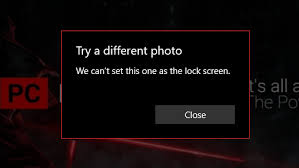 I Can T Change My Lock Screen Photo On My Windows 10 Desktop Pc Microsoft Community It's now set as your. i can t change my lock screen photo on