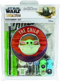 Innovative Designs Baby Yoda Star Warsthe Mandalorian Office School Supplies Set In Resealable Pouch Stationery Set Stationery Stationery Supplies