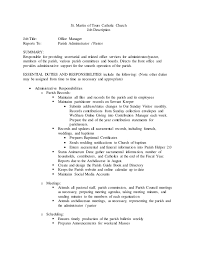 Microsoft outlook) photocopy and print various documents, sometimes on behalf of other colleagues. Office Manager Job Description