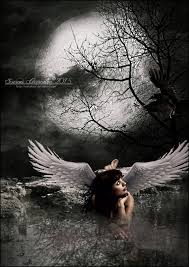Moonlit Angel By Suziekatz Beauty In Art Angel Moonlight