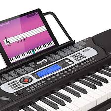 Die schwarzen tasten stehen jeweils in einem. Rockjam 54 Tasten Tastatur Klavier Mit Klaviernote Aufkleber Stromvers Techstudio Ch