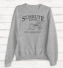 The Office Sweatshirt Schrute Farms Sweatshirt The Office Tv Show The Office Shirts Schrute Farms Shirt Schrute Farms Bed Breakfast The Office Shirts Sweatshirts Office Outfits