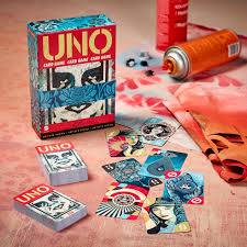 You probably have a set of uno cards at home? Mattel Creations Brings Shepard Fairey S Sought After Street Art To Homes Through The Uno Artiste Series Business Wire