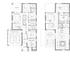 This type of construction proposes bedrooms, family room and storage on the ground floor and social areas such as the living room, dining room, house office. Two Storey House Plans With Kitchen Upstairs House Storey