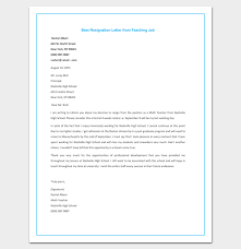 Other than the resignation templates that are already available in this article, you may also make use of the. Resignation Letter Template Format Sample Letters With Tips