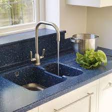 Be Inspired By A Spacious Kitchen Extension Ideal Home Kitchen Worktop Corian Kitchen Countertops Kitchen Sink Design
