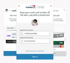 Capital one is a federally registered service mark. Virtual Card Numbers From Eno