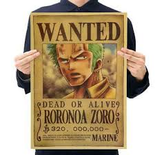 Sebuah nilai buronan adalah hadiah yang dikeluarkan pemerintah yang ditempatkan pada individu dan diberikan kepada siapa pun yang dapat menangkap atau membunuh orang itu. One Piece Wanted Poster Ace Picclick De