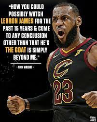 G O A T 2018 Lebron James Cleveland Lebron James Kobe Bryant Lebron James