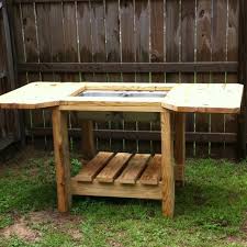 Fish Cleaning Table Fish Cleaning Table Fish Cleaning Station Diy Outdoor Kitchen
