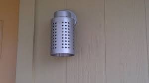 Utensil Holder Becomes Exterior Light Ikea Hackers Utensil Holder Utensils Holder Diy Exterior Lighting