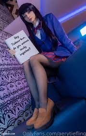 Model Aery Tiefling (@aerytiefling) in cosplay Shuuko Komi from Komi Cant  Communicate - 77 leaked photos from Onlyfans, Patreon, and Fansly - 85038
