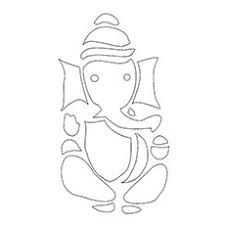 Ganesha sketch ganesha drawing ganesha tattoo lord ganesha paintings ganesha art krishna art art drawings for kids outline drawings outline images. 10 Cute Lord Ganesha Coloring Pages For Your Little One