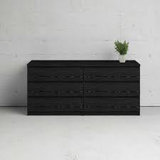 Eine kommode schwarz mag auf den ersten blick etwas düster wirken. Kommode Naia Anrichte Sideboard Schwarz Gunstig Mobel Kuchen Buromobel Kaufen Froschkonig24
