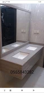 صور مغاسل رخام حمامات الرياض Bathroom Mirror Home Decor Lighted Bathroom Mirror