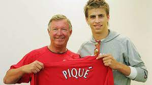According to him, gerard pique was at a manchester club (referring to manchester united) that was not so good. Football The War Between Man United And Barcelona Over A Kid Named Gerard Pique Marca In English