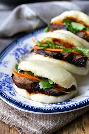 Bao Buns Filled With Char Sui Steamed Bao Buns Beef Recipes Easy Bao Buns
