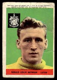 1958-59 A&BC Footballers Soccer Planet Ltd. Front #12 Ronald Leslie Baynham  PR