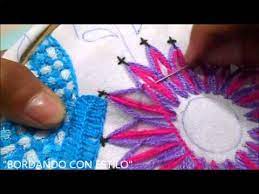 Puntada Flor De Soles Paso A Paso Bordandoconestilo Youtube Bordado fantasia puntada de soles grandes. puntada flor de soles paso a paso bordandoconestilo