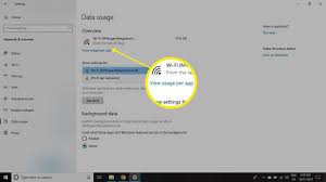 If you want to monitor current data rates, the resource monitor will do that. How To Monitor Your Data Usage In Windows 10
