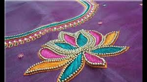 Check spelling or type a new query. Simple Embroidery Work Blouse Back Neck Designs For Border Saree Maggam Work Aari Work Blouse Youtube