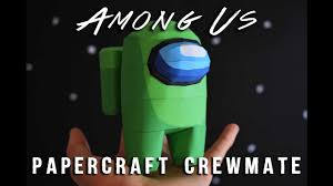 Among Us Tripulante Crewmate Papercraft Tutorial Youtube