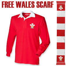 Wales Rugby Shirt Trybull Sports Retro Jersey Vintage 6 Nations Free Scarf Rugbyshirt Shirt Jersey Top Tshi With Images Wales Rugby Shirt Rugby Shirt Wales Rugby
