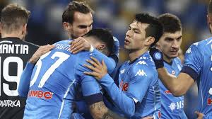 Società sportiva calcio napoli, commonly referred to as napoli, is an italian professional football club based in naples, campania that play. Hirving Lozano Scores In Napoli Coppa Italia Victory As Com