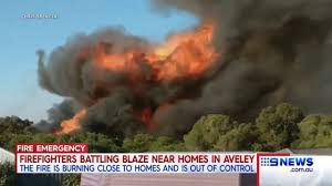 The main task today is to keep the fire within the boundary that we had this morning, mr klemm said. 9 News Perth Aveley Fire Facebook