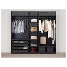 The modular organization piece is incredibly easy to personalize, making it a favorite among bloggers and decor aficionados. Pax Wardrobe Black Brown Forsand Black Brown Stained Ash Effect 250x60x236 Cm Ikea In 2021 Pax Wardrobe Ikea Pax Wardrobe Ikea Pax