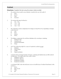 Interpretation Of Arterial Blood Gas