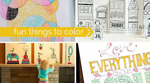 Kids begin to draw full of confidence. 20 Awesome Things To Color Fun For Kids It S Always Autumn