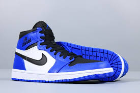 New Air Jordan 1 High Rare Air Soar Blue Black White 332550 400 With Sneaker