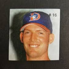 1998 Dunedin BLUE JAYS Stickers #16 JEFF MALONEY Basking Ridge NEW JERSEY