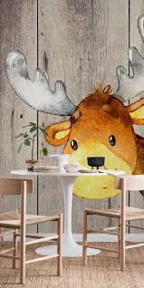 Check spelling or type a new query. Woodland Friends Deer Wallpaper Deer Wallpaper Childrens Wall Murals Deer Wall Mural