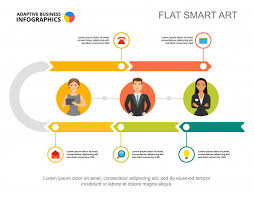 Five Steps Workflow Process Chart Template For Presentation