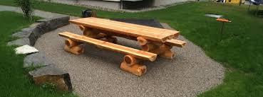 Einfaches banking, innovative app und persönliche beratung. Tischbankombination Holzbank Holztisch